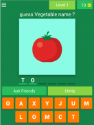 Quiz Fruits & Veggies names screenshot 2