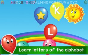 Детские игры – Лопай шарики 🎈 Учи цифры и буквы screenshot 2