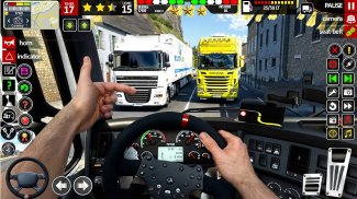Cargo Truck Driving Truck Game screenshot 0