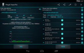 Ping and Trace Pro screenshot 3