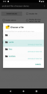 File Chooser Demo for Android screenshot 4