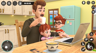 Single Dad Virtual Family Game screenshot 1