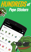 WAStickerApps Pepe Stickers screenshot 1