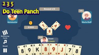 Do Teen Panch - 235 Card Game screenshot 2