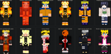 (unofficial) Skin Naruto: Mod for mcpe also map screenshot 0