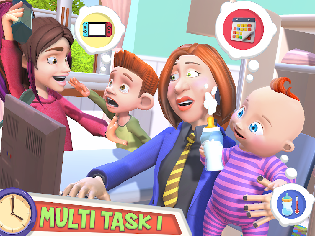 Virtual Mother Working Mom Family Simulator - Загрузить APK для Android |  Aptoide