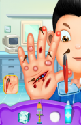 Médico de la mano juego niños screenshot 6