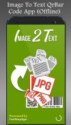 Image to Text OCR Code Scanner screenshot 0