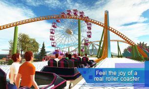 Real Roller Coaster Park Ride Rush Simulator screenshot 1