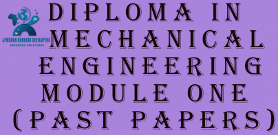 Mechanical Module2 Past Papers