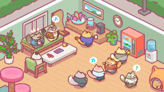 Office Cat: Idle Tycoon Game screenshot 1