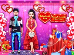 Valentine’s Day Party Planning & Beauty Salon Game screenshot 0