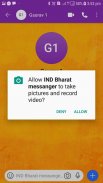 IND Bharat messenger - free chat and video calls screenshot 0