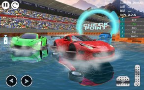 سباق حيلة سيارة المياه 2019 ألعاب السيارات 3D حيلة screenshot 3