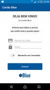 Cartão Blue screenshot 0