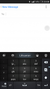 Lithuanian for GO Keyboard screenshot 2