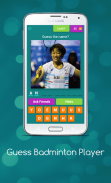 Guess Badminton Player screenshot 0