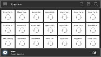 Kyrgyzstan Radio - Kyrgyzstan FM AM Online screenshot 1