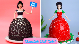 Doll cake decorating Cake Game screenshot 0