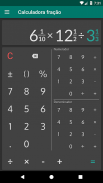 Calculadora de fração com solução screenshot 10