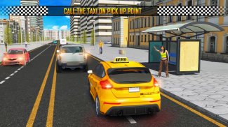 Taxi Simulator : Modern Taxi Games 2021 screenshot 0