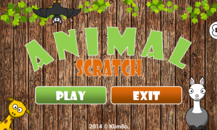 Animal Scratch for Kids 🐶🐱🐭 screenshot 0