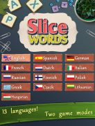 Slice Words screenshot 0