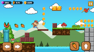 Bunny’s World - Jungle Bunny run screenshot 3