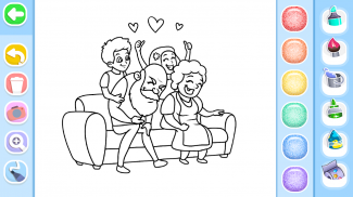 Family Love Coloring Book screenshot 6