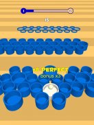 Basket throw: cup pong game! Hoop ballz & Dunk it! screenshot 0