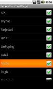 Hockey Livescore Widget screenshot 22