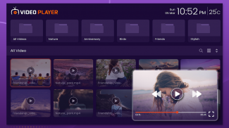 Purple Video Player screenshot 2