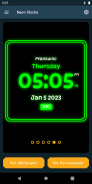 Neon Clock screenshot 4