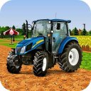 tractor simulación 3D Icon
