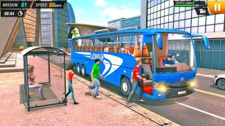 Coach Bus Driving Simulator 2019 Free screenshot 2