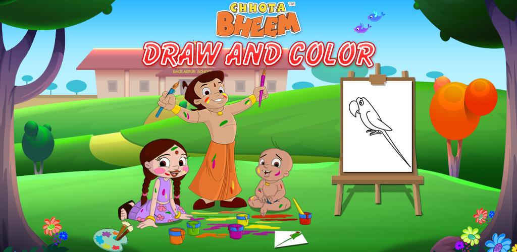 How to draw chhota bheem from 6 dots easy - chhota bheem cartoon drawing  for kids pencil sketch - YouTube