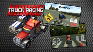 3D Highway Truck Race Game screenshot 0