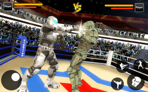 Robot Ring Fighting Real Robot VS Superhero Robot screenshot 5