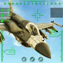 Missão de ataque aéreo de caça a jato 3D Icon