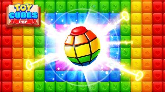 Toy Cubes Pop - Match Game screenshot 0