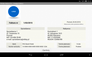 Polska Faktura Pro screenshot 0