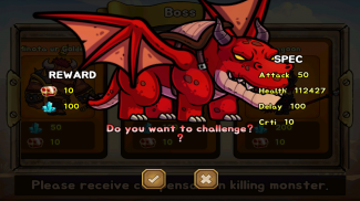 Dragon slayer : Grow your hero screenshot 7