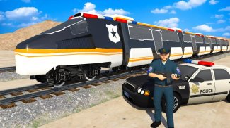 Police Train Simulator 3D: Prison Transport screenshot 3