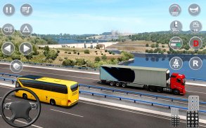 Euro Truck Driving Games 3D screenshot 4