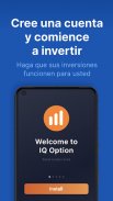 IQ Option – Plataforma Trading screenshot 0