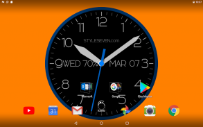 Modern Analog Clock-7 screenshot 4