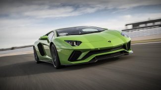 Awesome Lamborghini Aventador Car Wallpaper screenshot 3