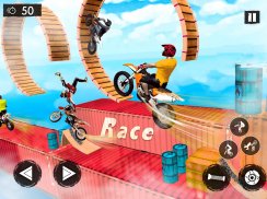 Bike Stunt Motocros Race Track screenshot 11