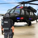 Police Helicopter Cop Chase Icon