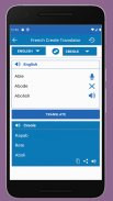 Traducteur Francais Creole screenshot 4